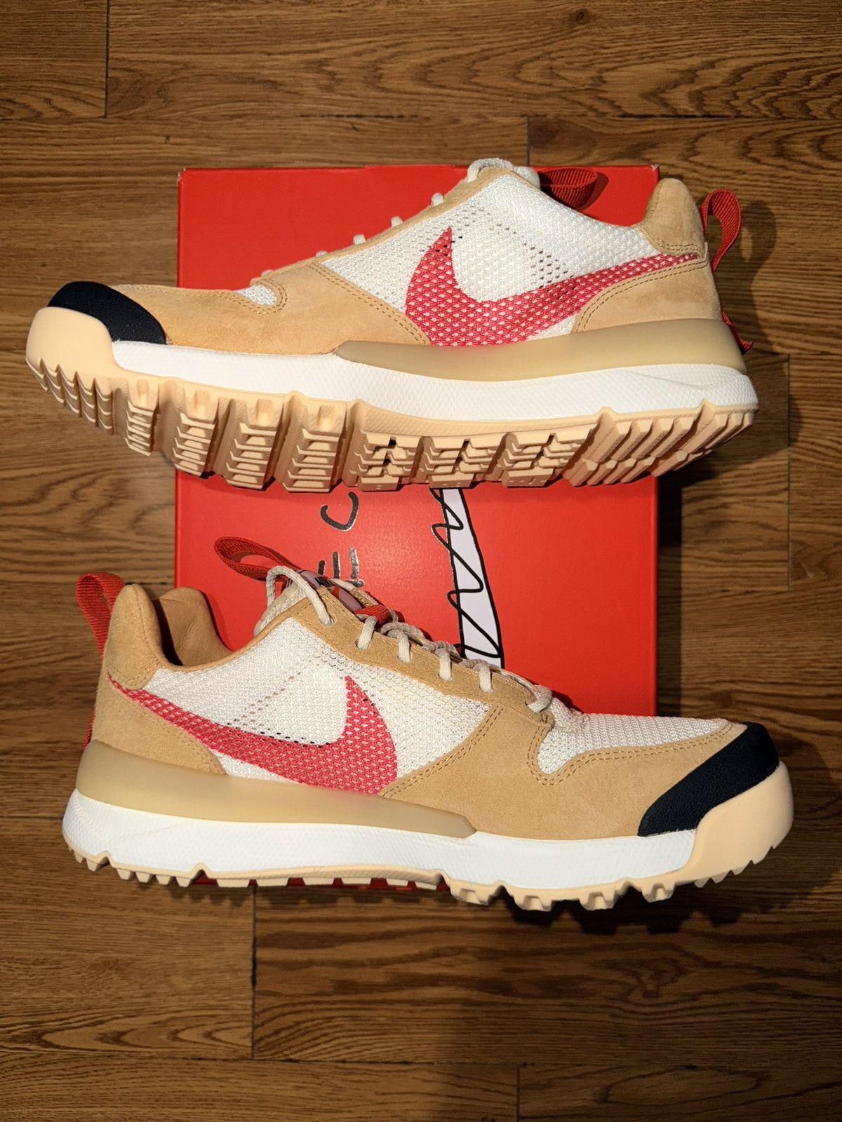 Nike × Tom Sachs NikeCraft Mars Yard Shoe 3.0 Tom Sachs Space Camp Size 9 M Size US 9 / EU 42 - 2 Thumbnail