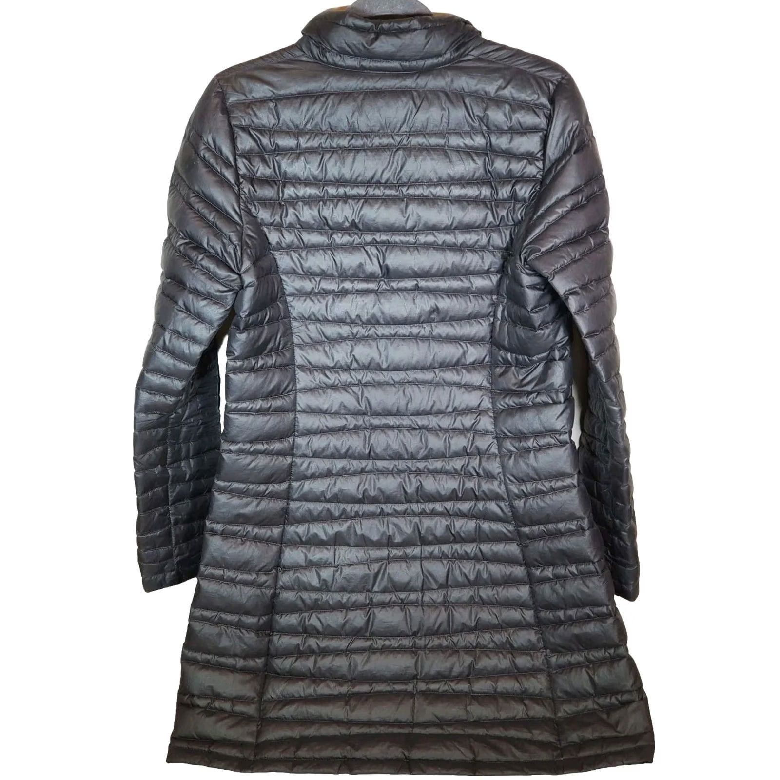 Patagonia Patagonia Jacket Womens M Black Fiona Parka Long Lightweight Duck Down Women Size M / US 6-8 / IT 42-44 - 3 Thumbnail