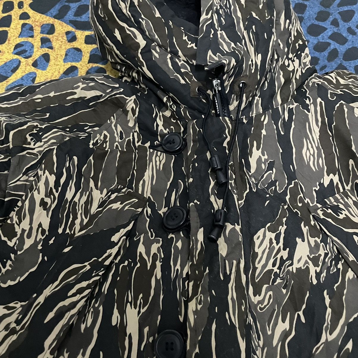 Johnbull × KOJIMA GENES Johnbull Kojima Goose down Puffer Camouflage Jacket Size US M / EU 48-50 / 2 - 3 Thumbnail