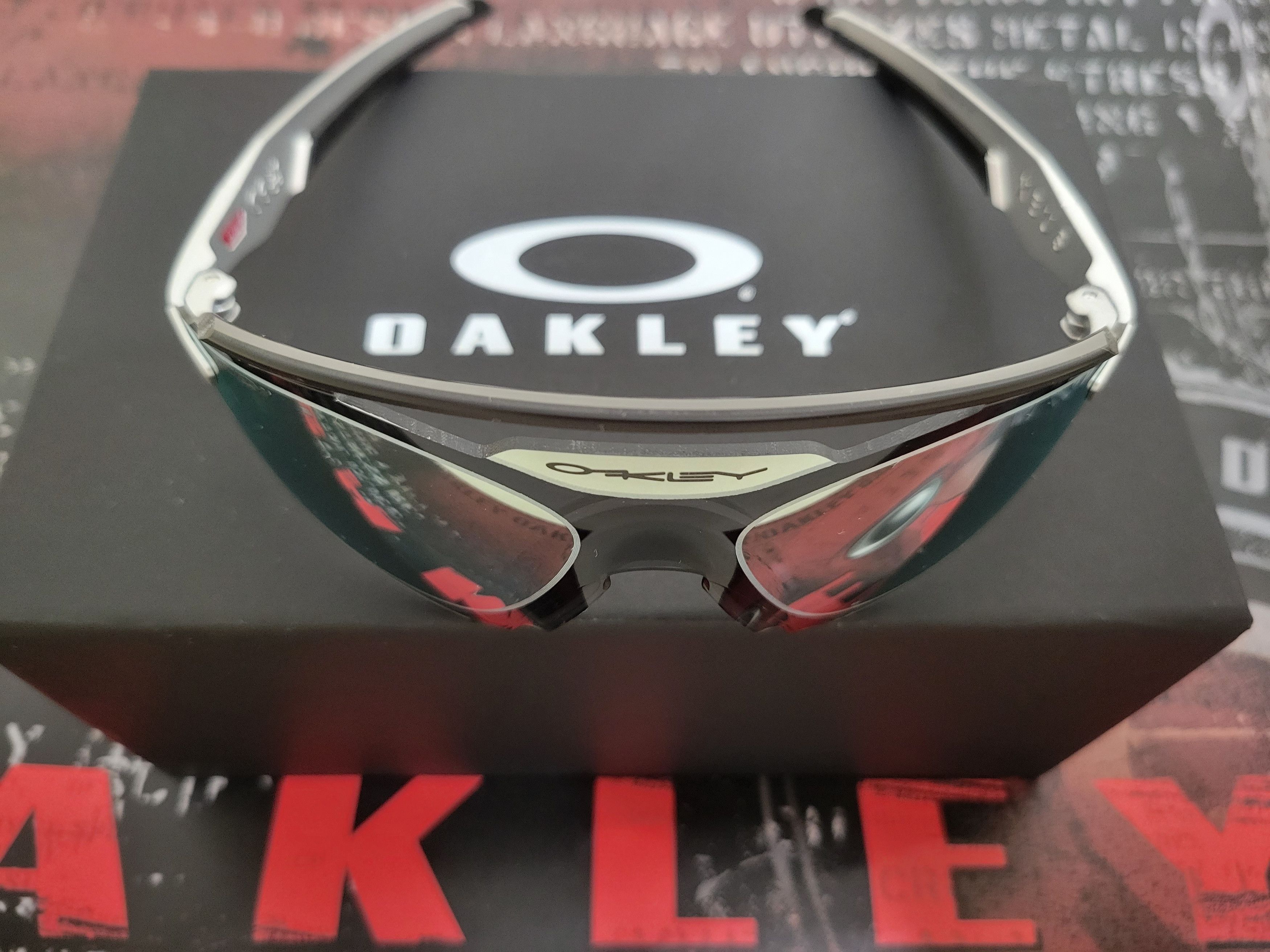 Oakley Rare Oakley Xeus AG Sunglasses X Silver Prizm Chrome Iridium Size ONE SIZE - 2 Thumbnail