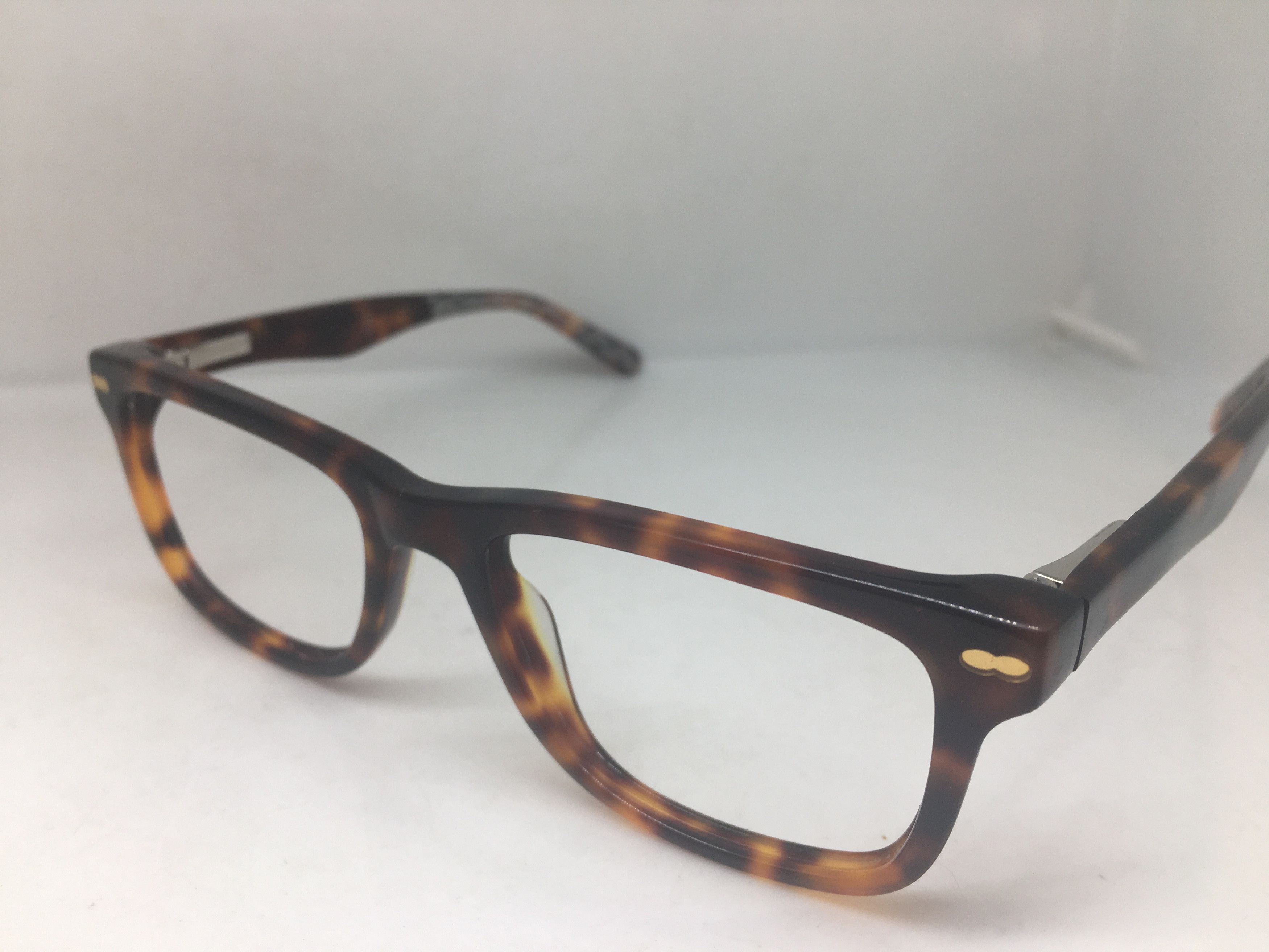 Vintage Handmade Tortoise RX Eyeglasses Frame Ivy League Size ONE SIZE - 3 Thumbnail