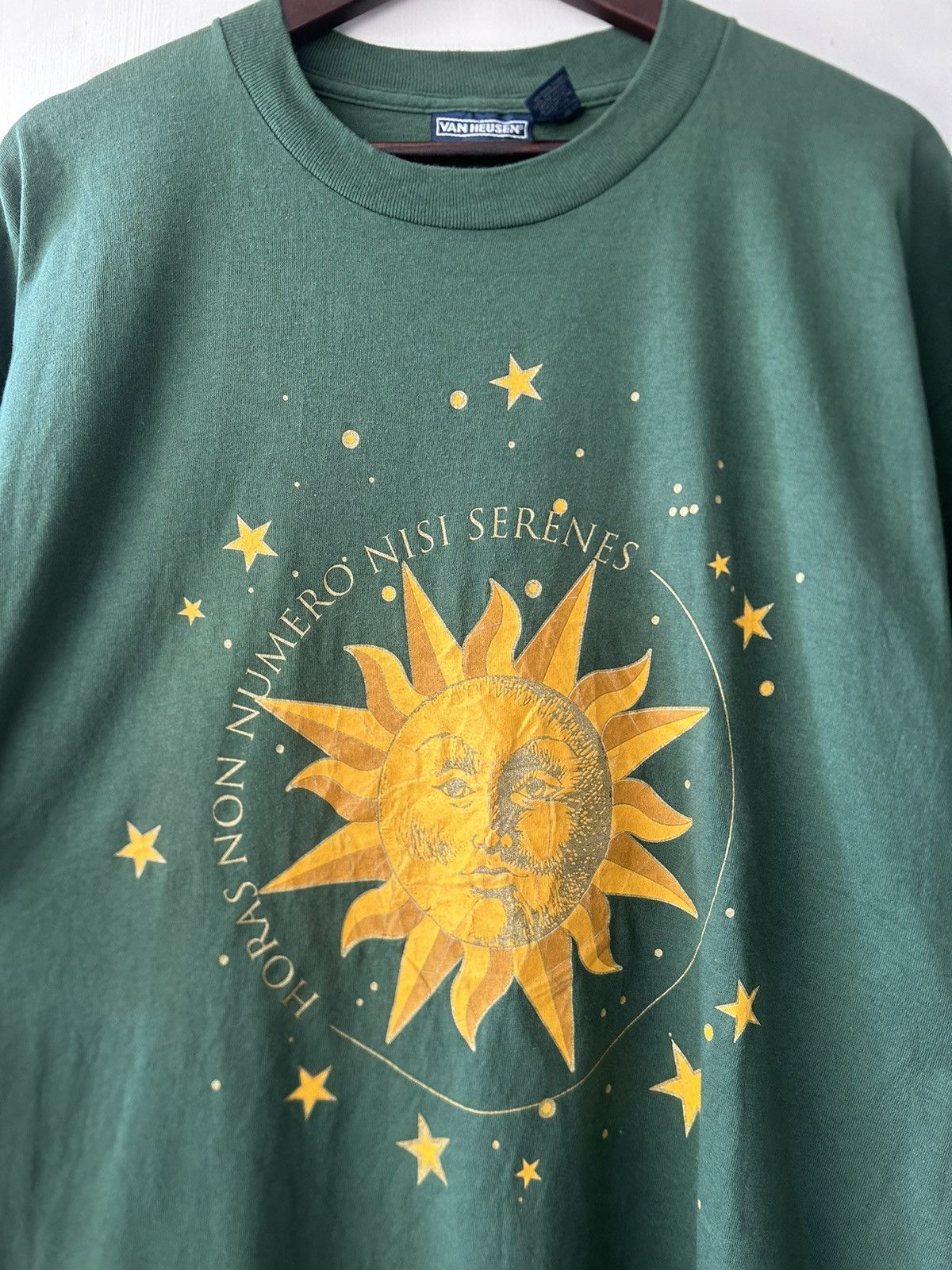 Van Heusen Vintage 1990s Van Heusen ‘Sun’ Art Tee Size US L / EU 52-54 / 3 - 2 Thumbnail