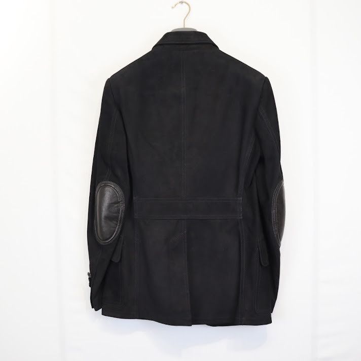 Tom Ford o1rshd1 Suede Anteflor Jacket in Nero Size US M / EU 48-50 / 2 - 9 Thumbnail