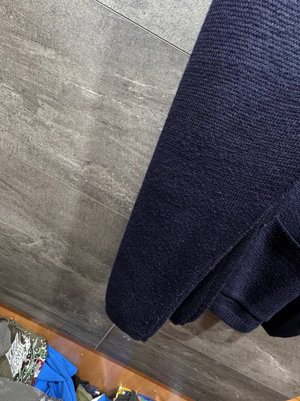 Universal Works Universal Works Zip Knit Cardigan Navy Wool Men’s Sweater Size US S / EU 44-46 / 1 - 6 Thumbnail