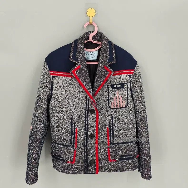 Prada Prada Show-style full of stars suit jacket Size XS / US 0-2 / IT 36-38 - 1 Thumbnail