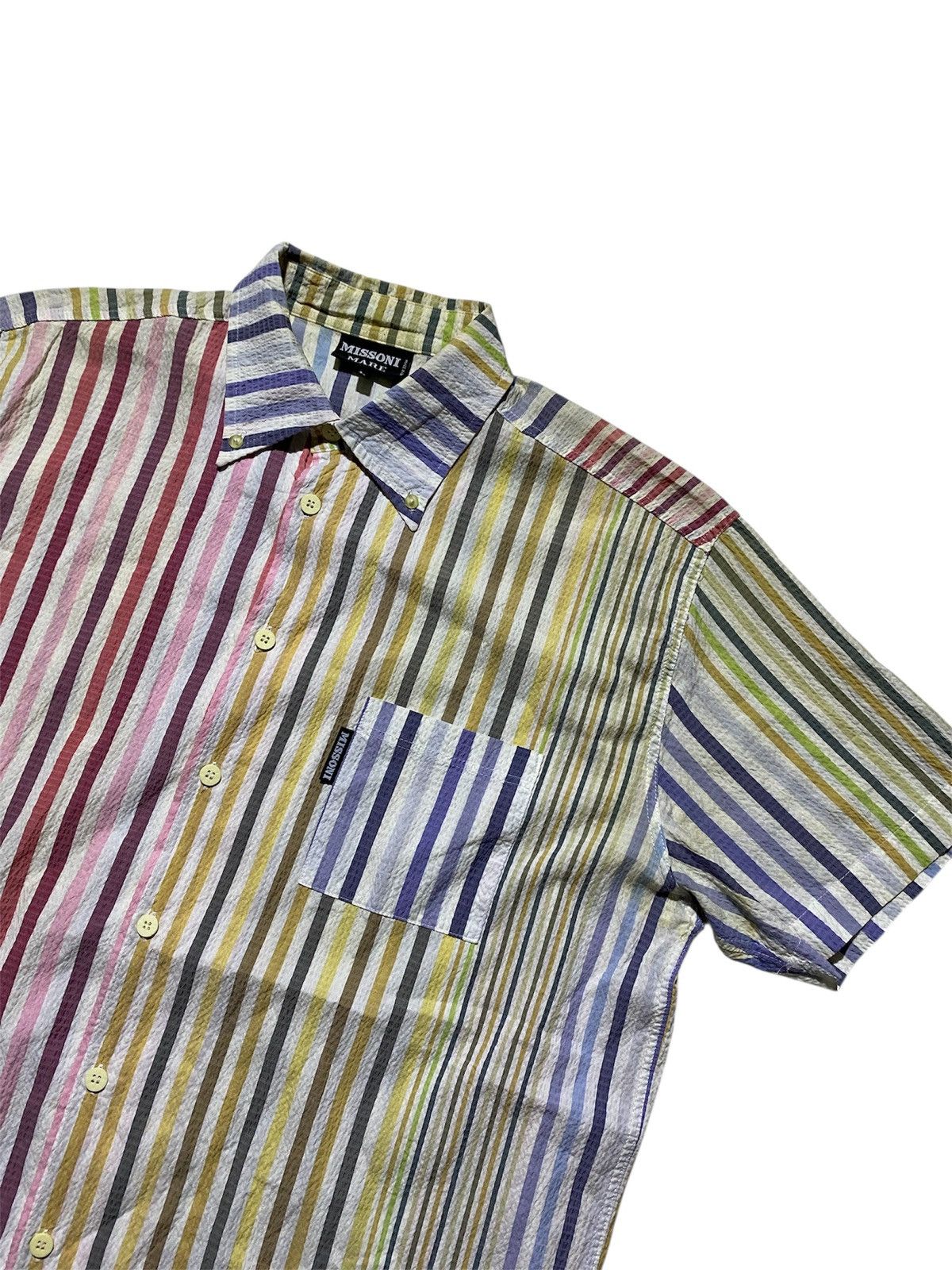 Missoni × Vintage Vintage Missoni Mare Shirts Size US L / EU 52-54 / 3 - 2 Thumbnail