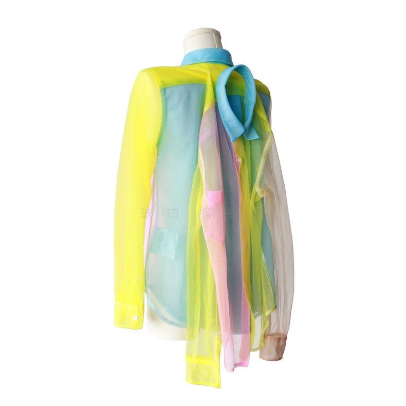 Other Comme Des Garcons Color yarn material splice multi-layer a Size S / US 4 / IT 40 - 8 Thumbnail