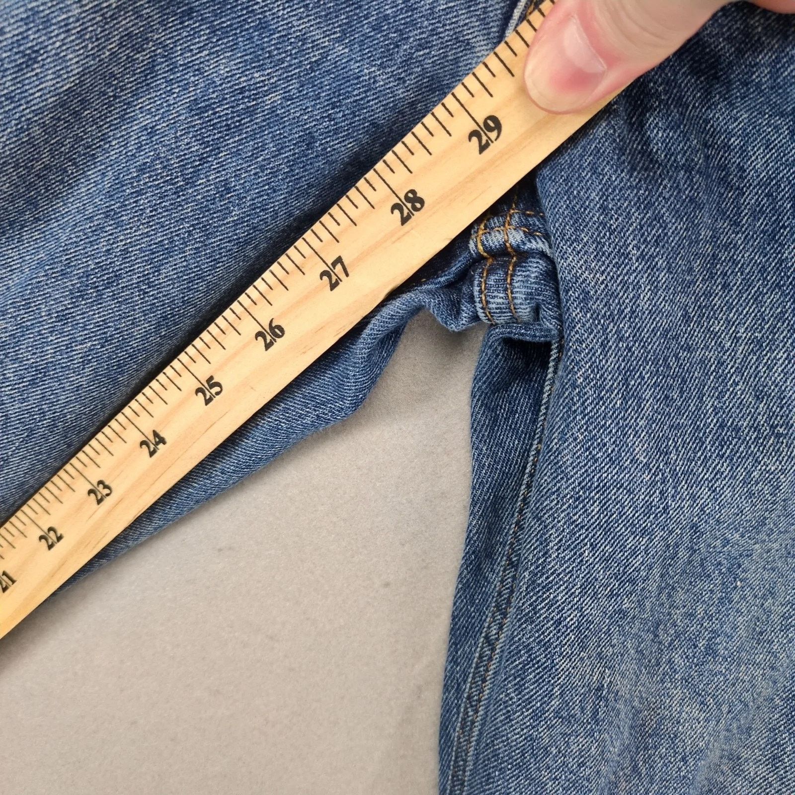 Levi's Levi's 550 Men's 36x30 Jeans Denim Straight Leg Relaxed Fit Size US 36 / EU 52 - 4 Thumbnail