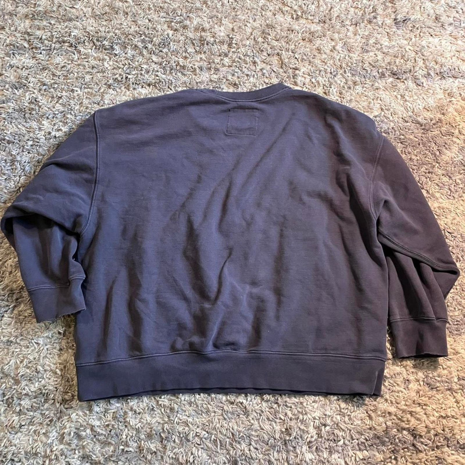 American Eagle Outfitters American Eagle Faded Distressed Pullover Crewneck Sweater XL Size US XL / EU 56 / 4 - 5 Thumbnail