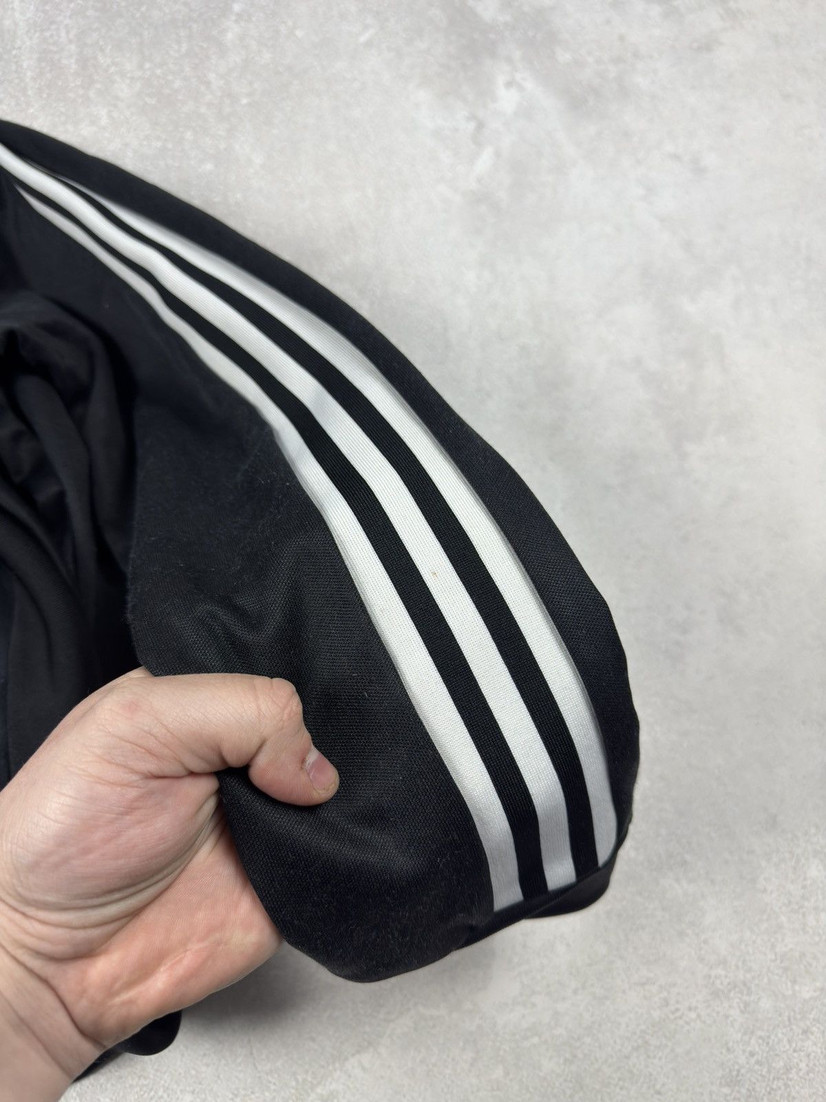Adidas Adidas Black Classic Olympic Zip Track Top Jacket Y2k Size US L / EU 52-54 / 3 - 11 Thumbnail