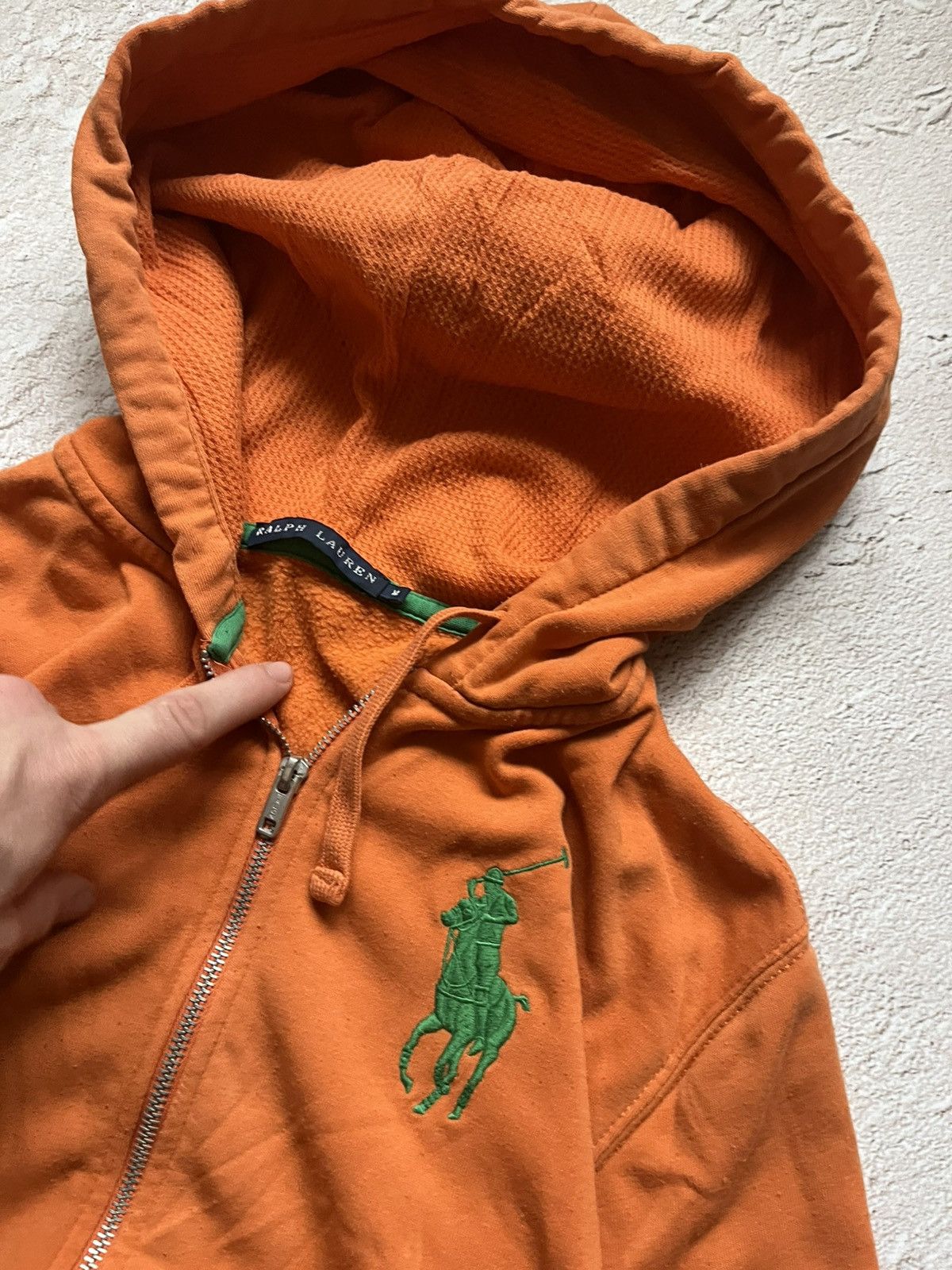 Polo Ralph Lauren Polo Ralph Lauren Full Zip Hoodie Vintage Size M / US 6-8 / IT 42-44 - 4 Thumbnail