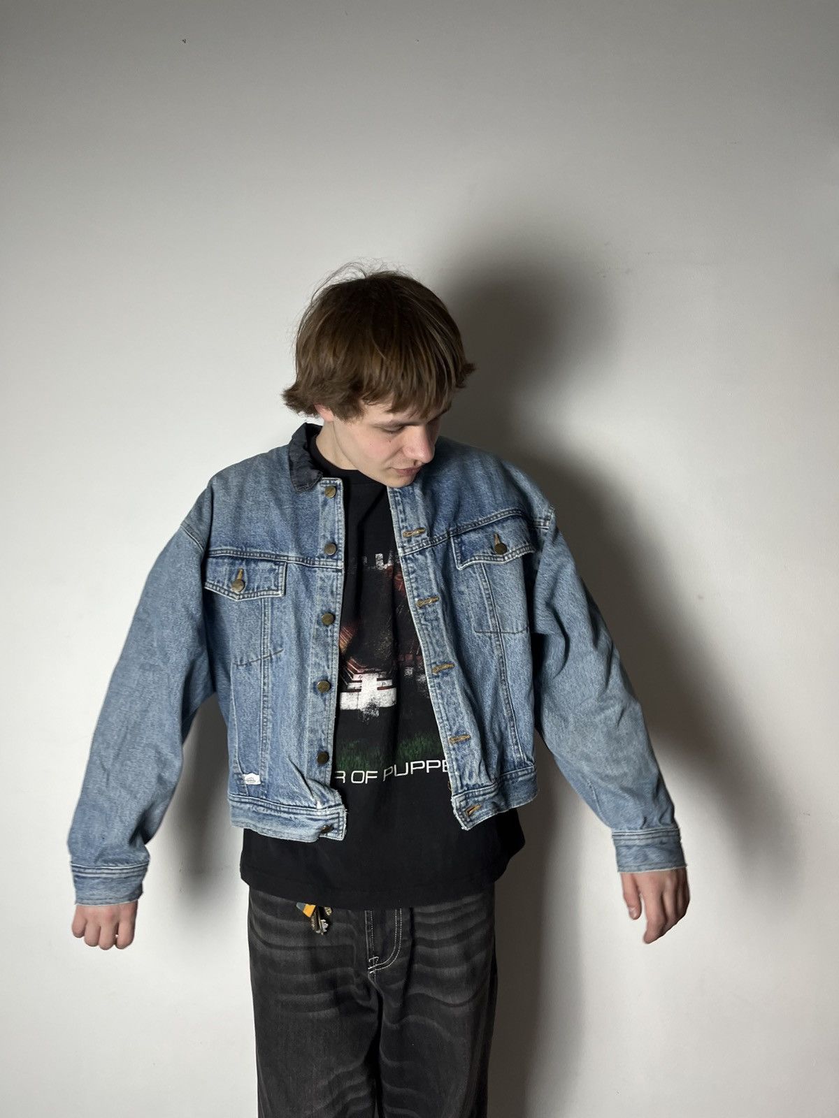 Marithe + Francois Girbaud 🔥90'S Marithe Francois Girbaud Archive Denim Cropped Jacket Size US S / EU 44-46 / 1 - 9 Thumbnail