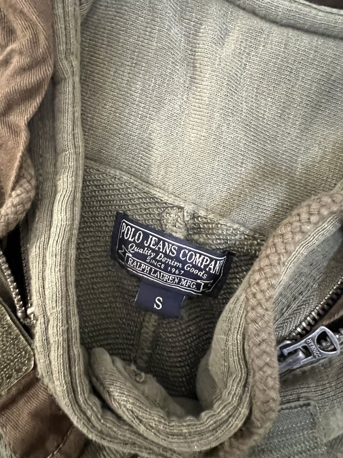 Polo Ralph Lauren Vintage polo jeans company surplus zipup hoodie Size US S / EU 44-46 / 1 - 3 Thumbnail