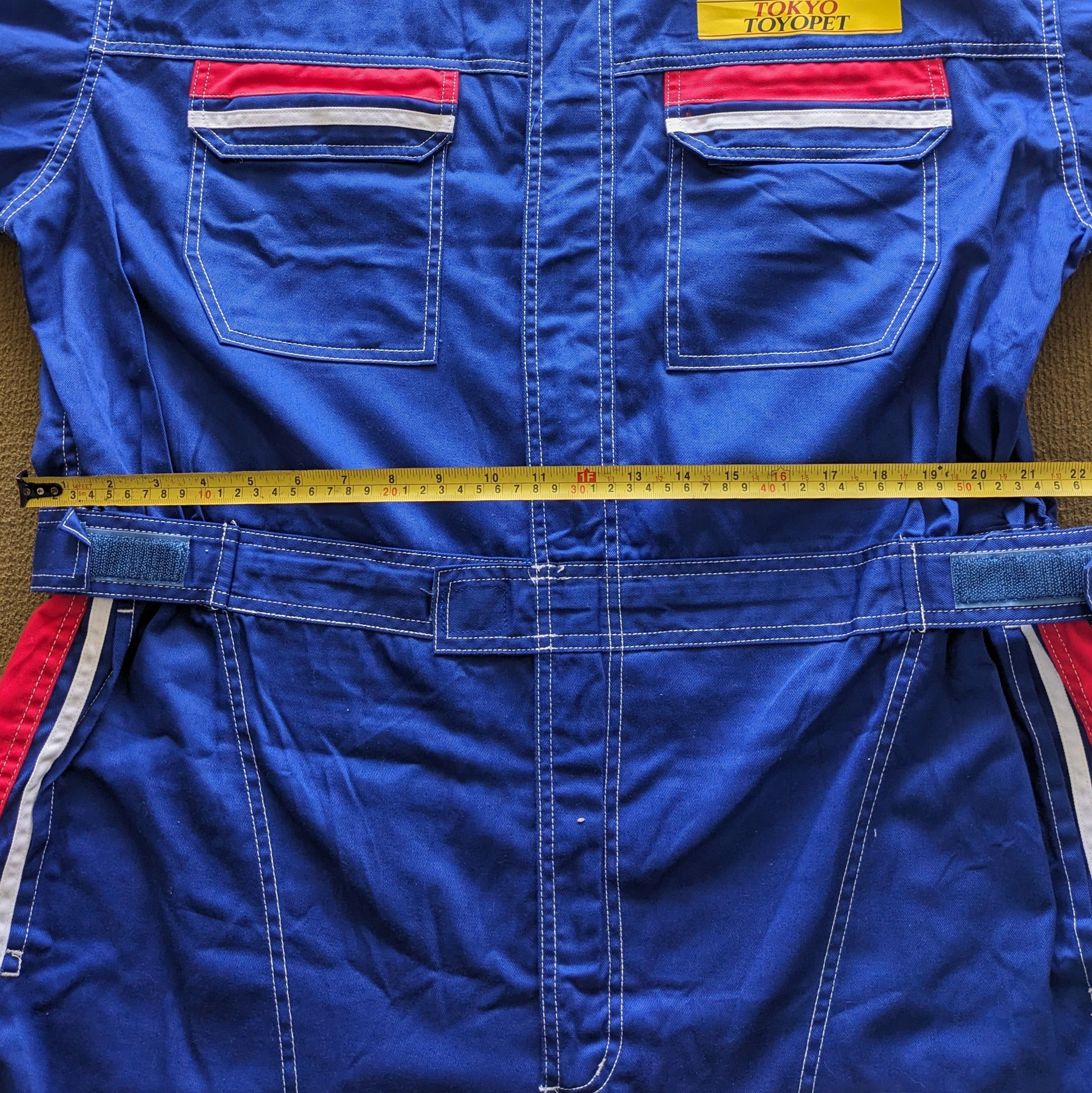 Vintage Vintage TOYOTA Tecno Racing Coverall Workwear Jacket Size US XL / EU 56 / 4 - 6 Thumbnail