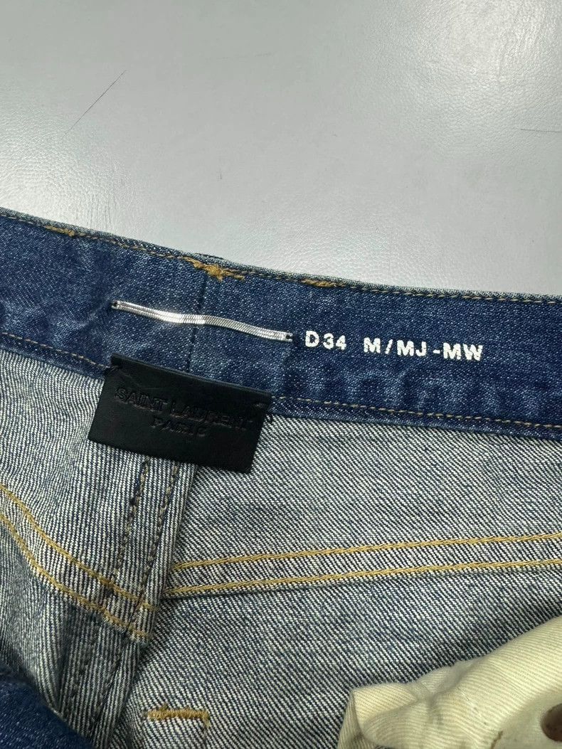 Saint Laurent Paris Saint Laurent Paris Saint Laurent Blue Wash Denim Jeans Si Size US 28 / EU 44 - 4 Thumbnail
