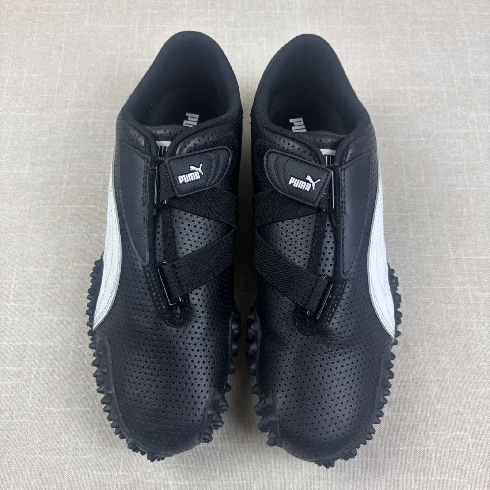 Puma 2024 Puma Mostro Perforated Leather “Black White” 7.5W Size US 7.5 / IT 37.5 - 3 Thumbnail