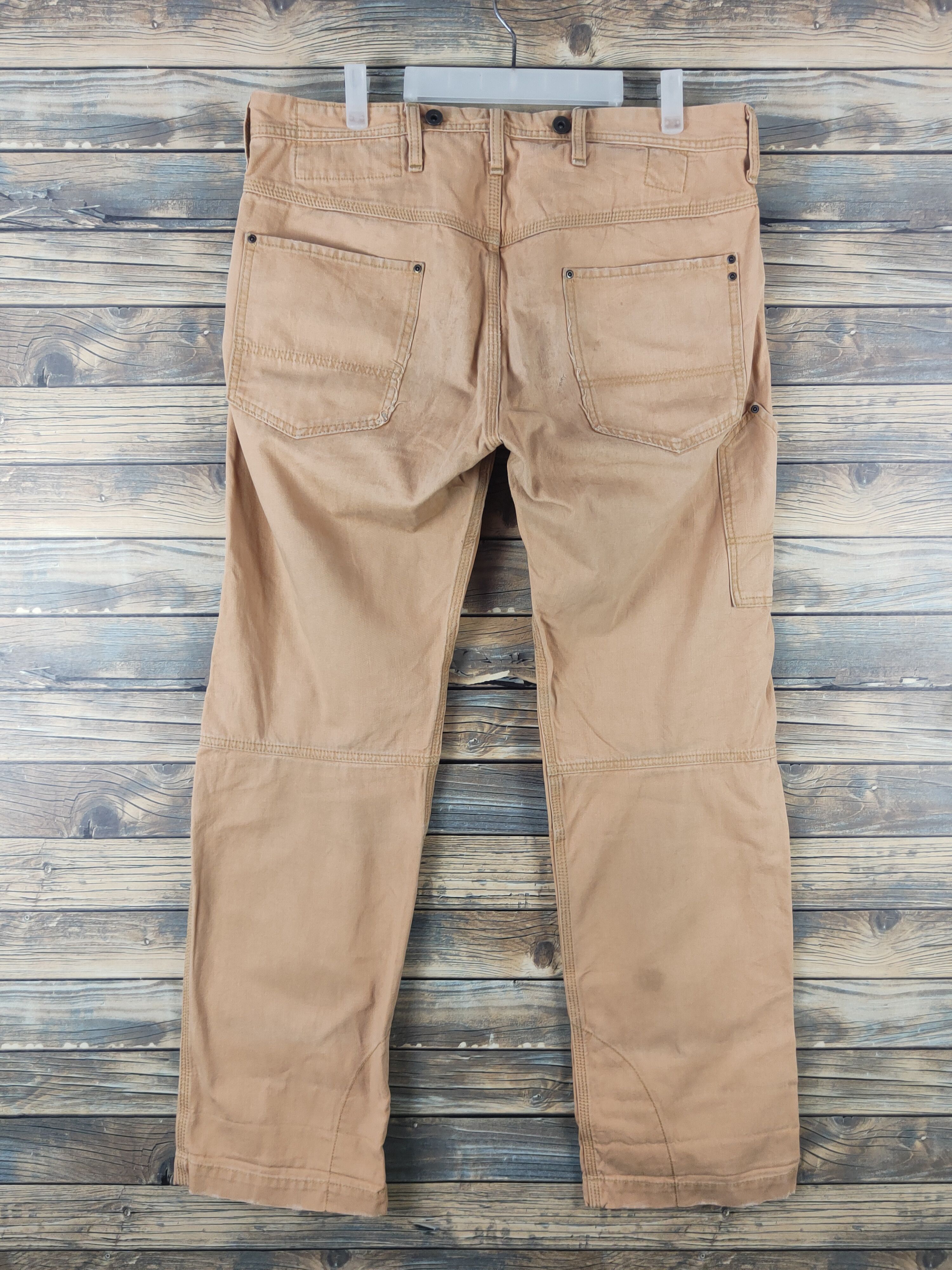 Avirex DL Avirex Orange Multipocket Cargo Pants #2665 Size US 34 / EU 50 - 8 Thumbnail