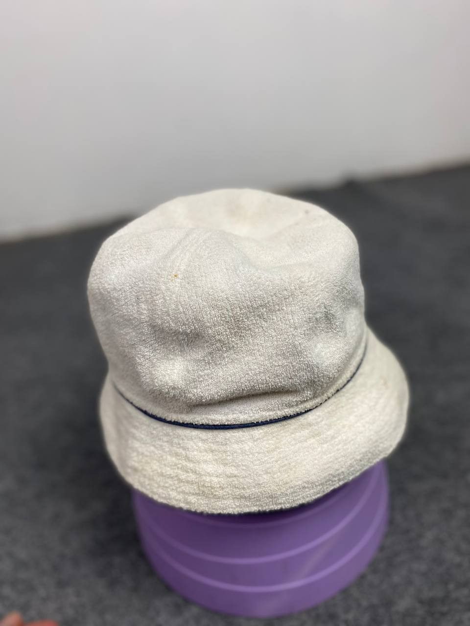 Lacoste × Vintage vintage lacoste velvet hat nice design Size ONE SIZE - 4 Thumbnail