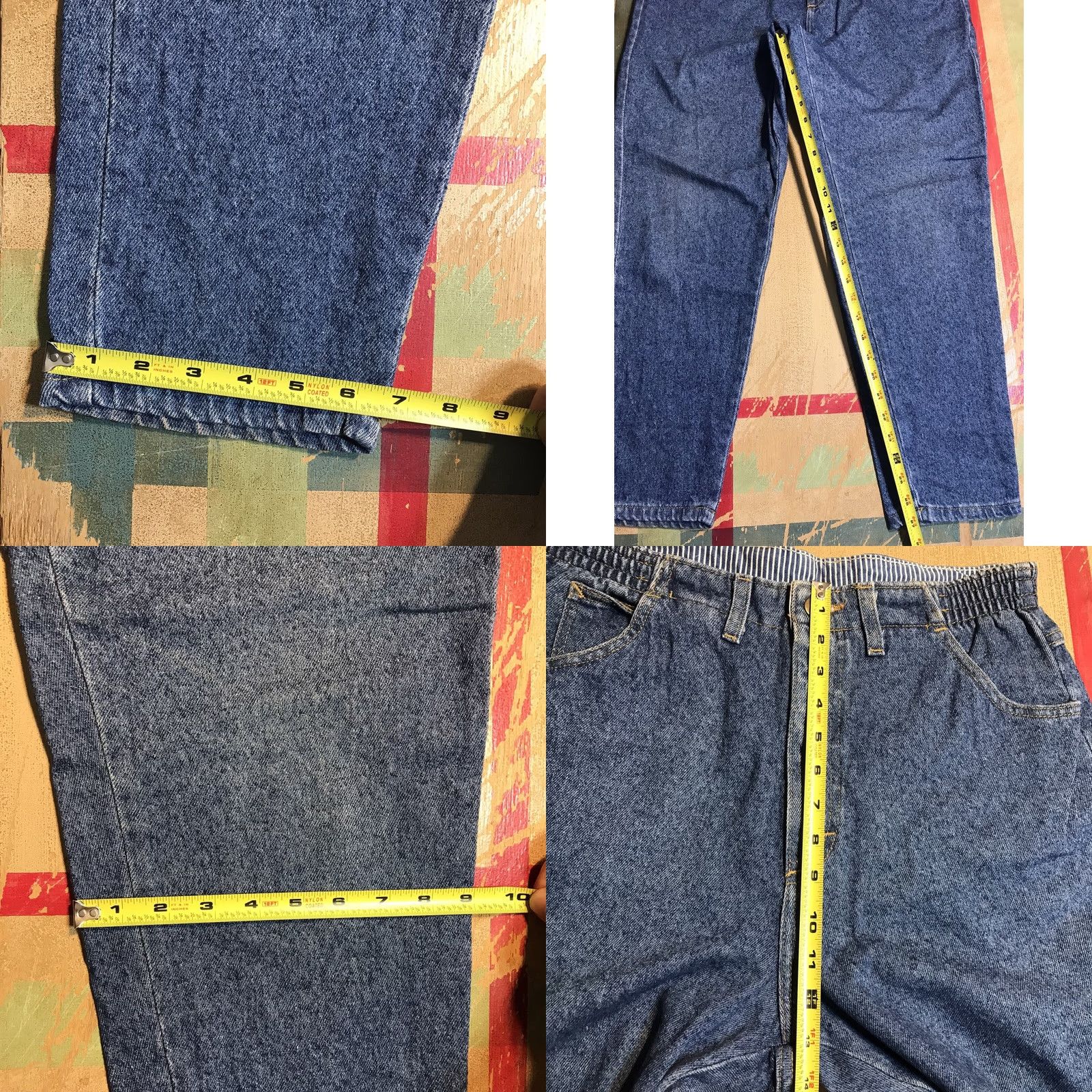 Vintage VINTAGE L.L.Bean Relaxed Denim Jeans Women 12 Regular Blue 27 Inseam 5-Pocket Size 34" / US 12 / IT 48 - 8 Thumbnail