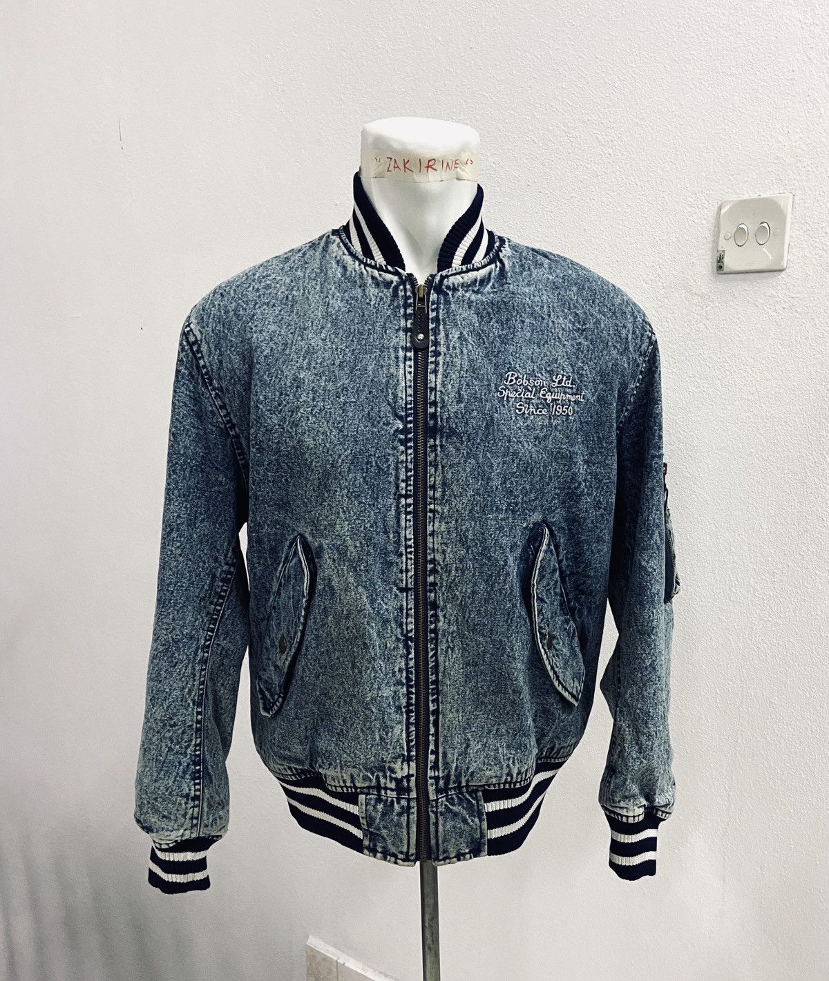 Other VINTAGE BOBSON BOMBER JACKET Size US M / EU 48-50 / 2 - 3 Thumbnail