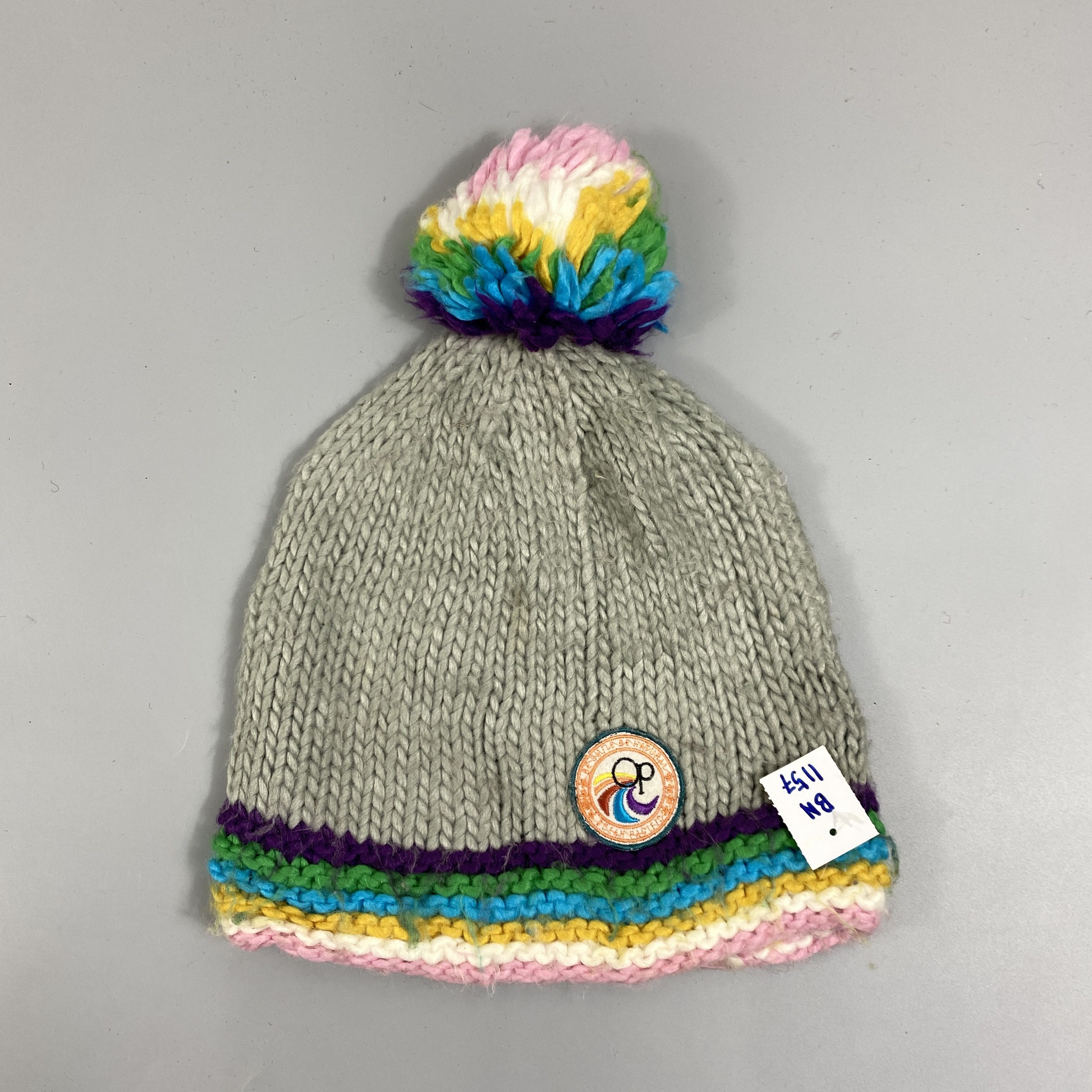 Ocean Pacific Ocean Pacific Rainbow Snow Cap Beanie Hat -BN1157 Size ONE SIZE - 6 Thumbnail