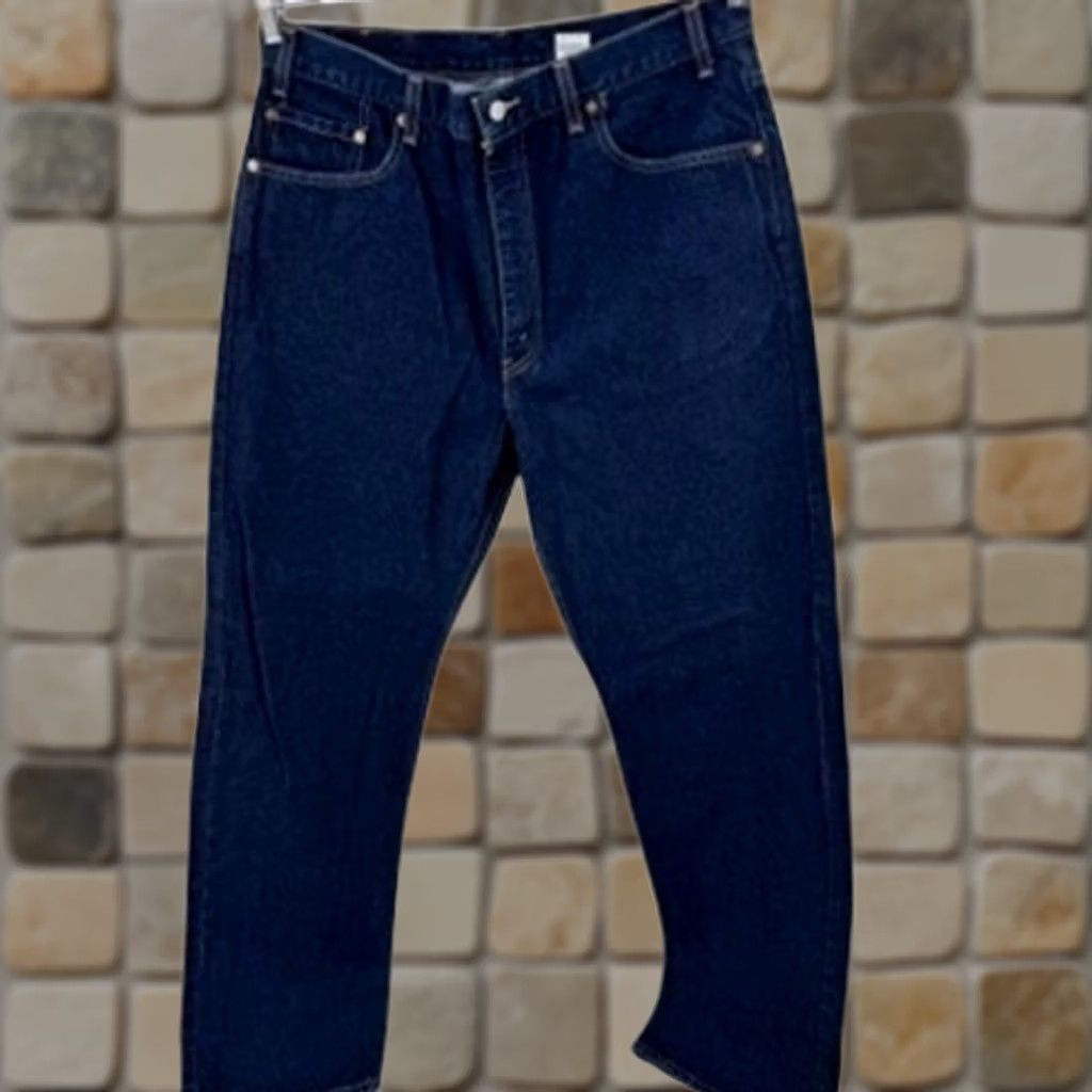 Levi's Levi's 569 Jeans Mens 38x32 Dark Wash Blue Relaxed Fit