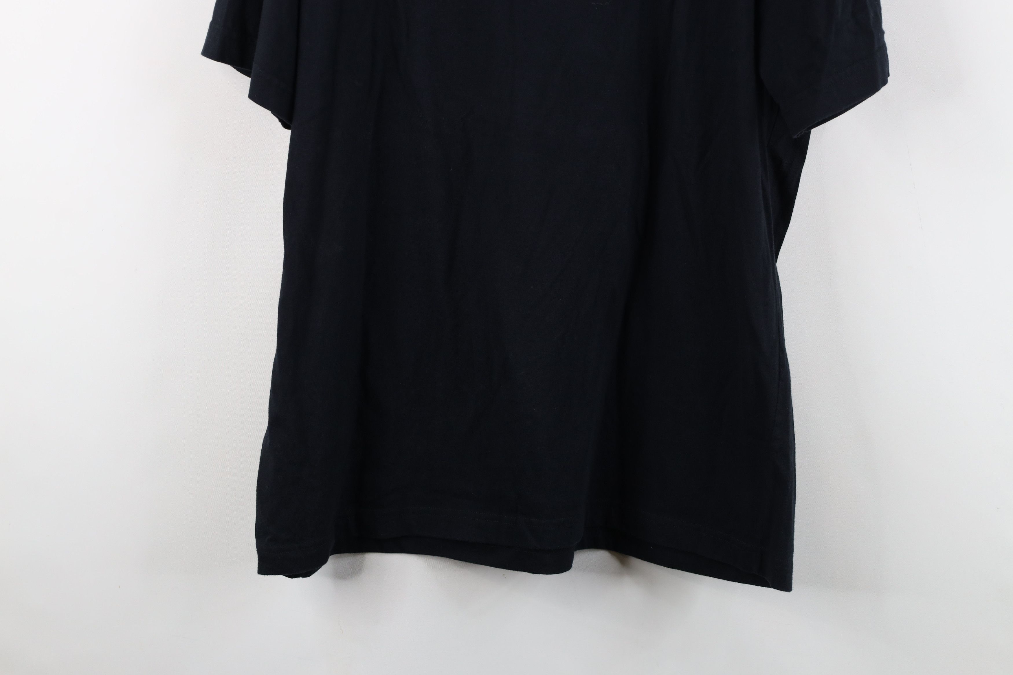 Lands' End Vintage 90s Y2K Lands End Heavyweight Cotton T-Shirt Black Size US L / EU 52-54 / 3 - 12 Thumbnail