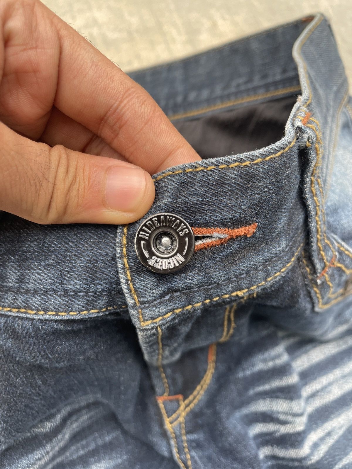 Japanese Brand 2000s JAPANESE BRAND HIDEWAYS NICOLE WHISKER FLARE Size US 29 - 3 Thumbnail