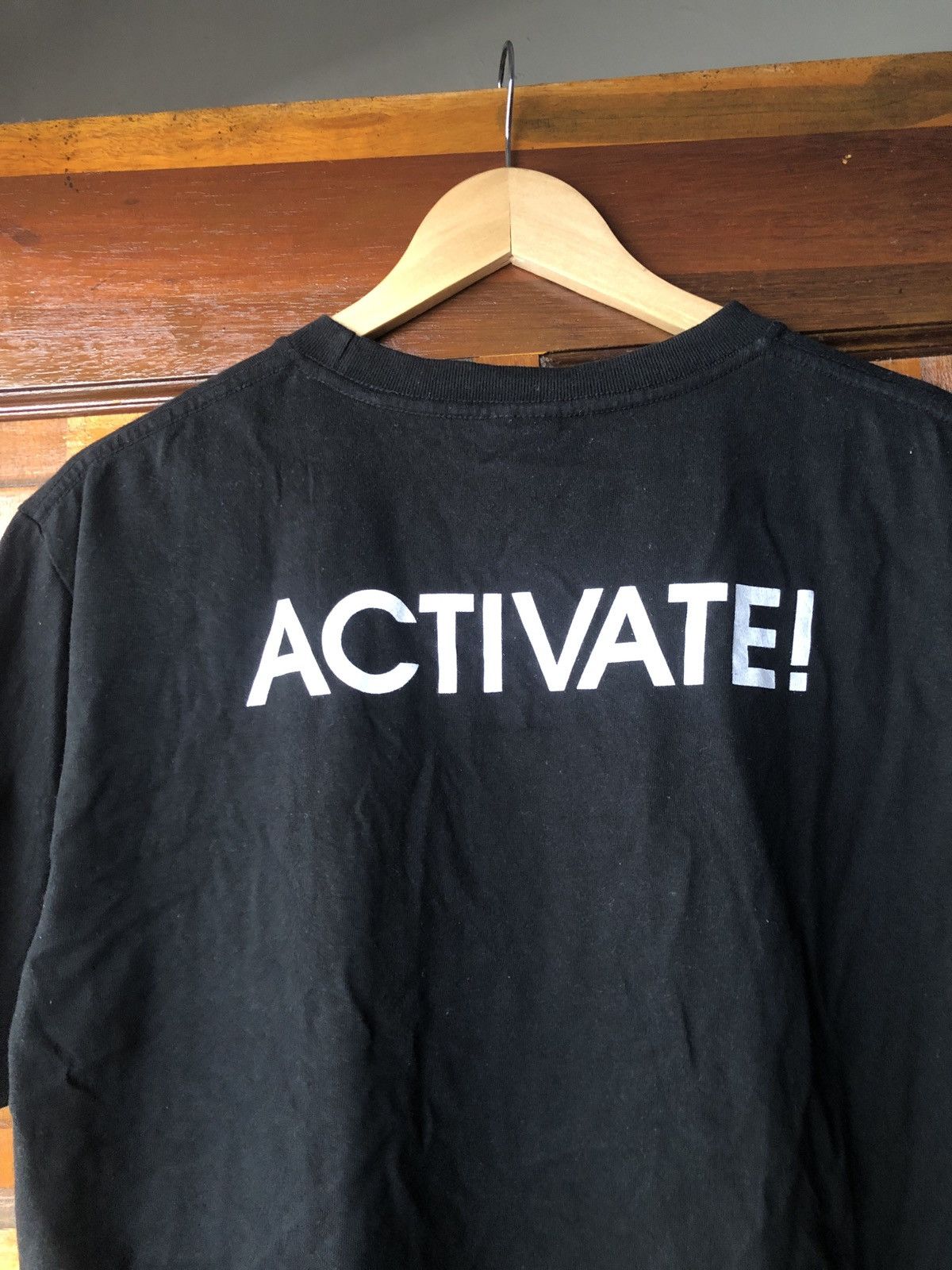 Band Tees 🔥DOPE🔥 ATARI TEENAGE RIOT ACTIVATE PROMO T SHIRT APHEX TWIN Size US L / EU 52-54 / 3 - 4 Thumbnail