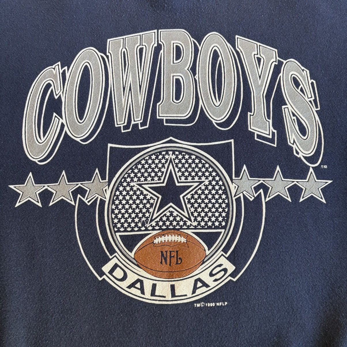 Vintage Vintage Logo 7 Dallas Cowboys Sweatshirt Size US XL / EU 56 / 4 - 2 Thumbnail