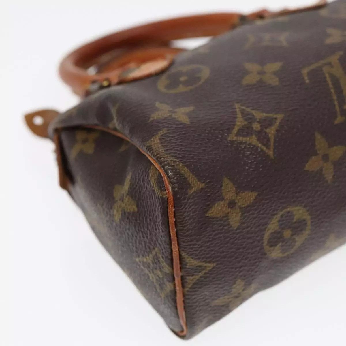 Louis Vuitton LOUIS VUITTON Monogram Mini Speedy Hand Bag Vintage Size ONE SIZE - 4 Thumbnail