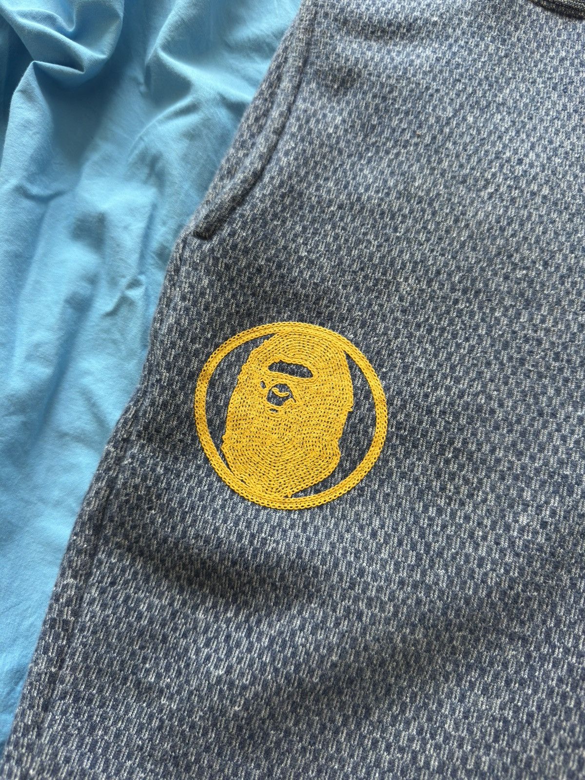 Bape Bape champion shorts Blue navy Size US 34 / EU 50 - 2 Thumbnail