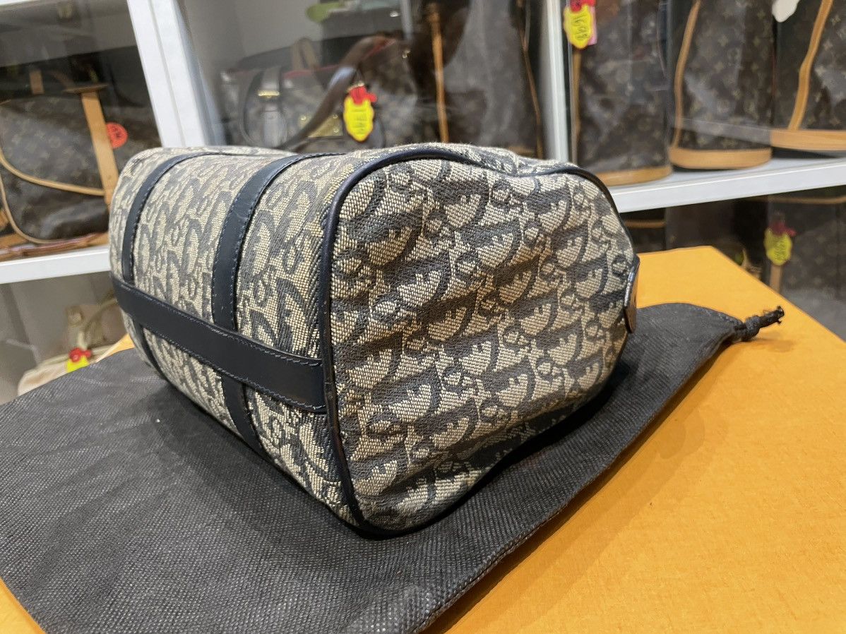 Dior AUTHENTIC CRISTIAN DIOR CANVAS BOSTON 25 HANDBAG VINTAGE Size ONE SIZE - 11 Thumbnail