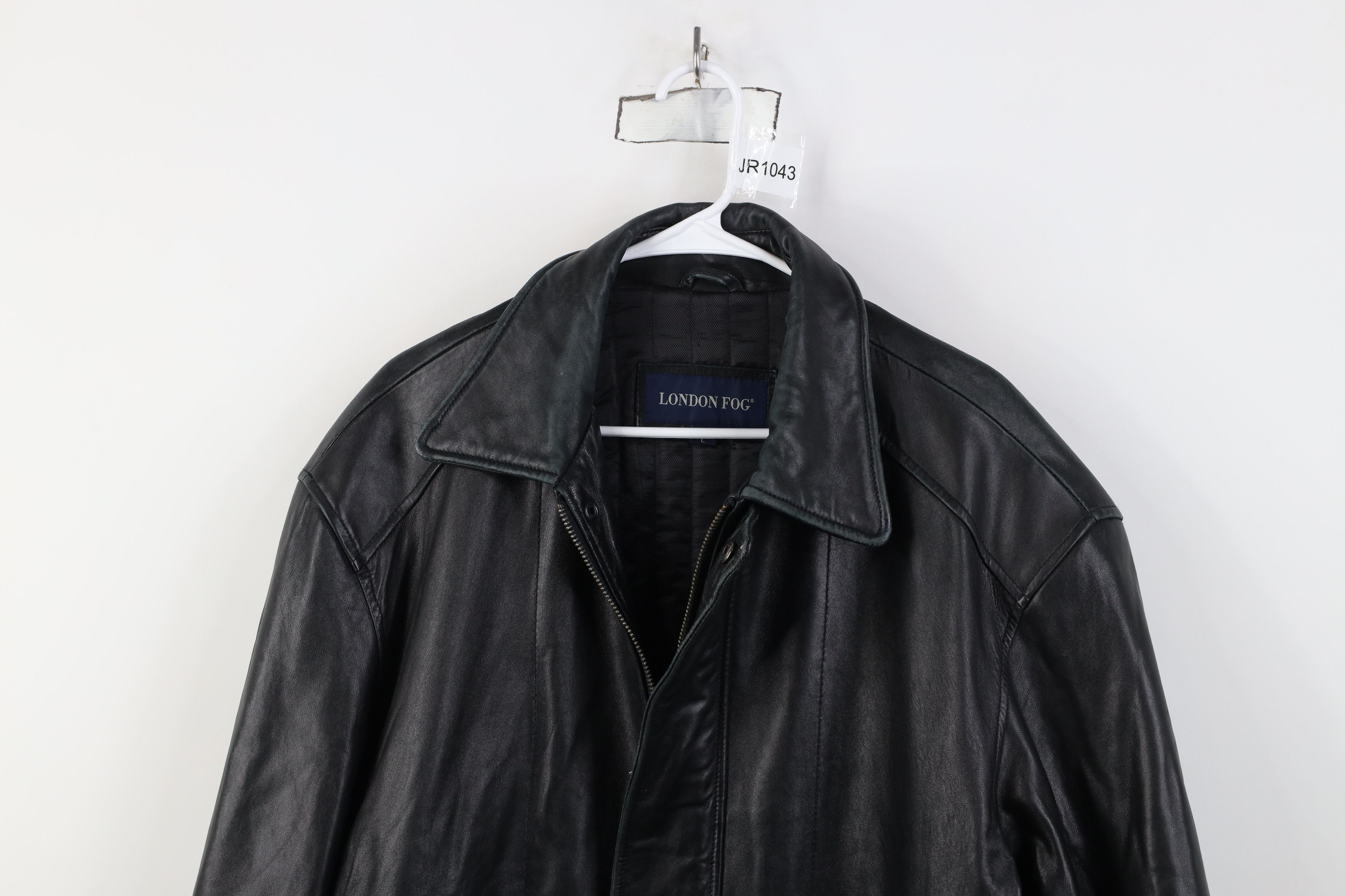 Vintage Vintage 90s Streetwear Soft Leather Bomber Jacket Black Size US L / EU 52-54 / 3 - 2 Thumbnail