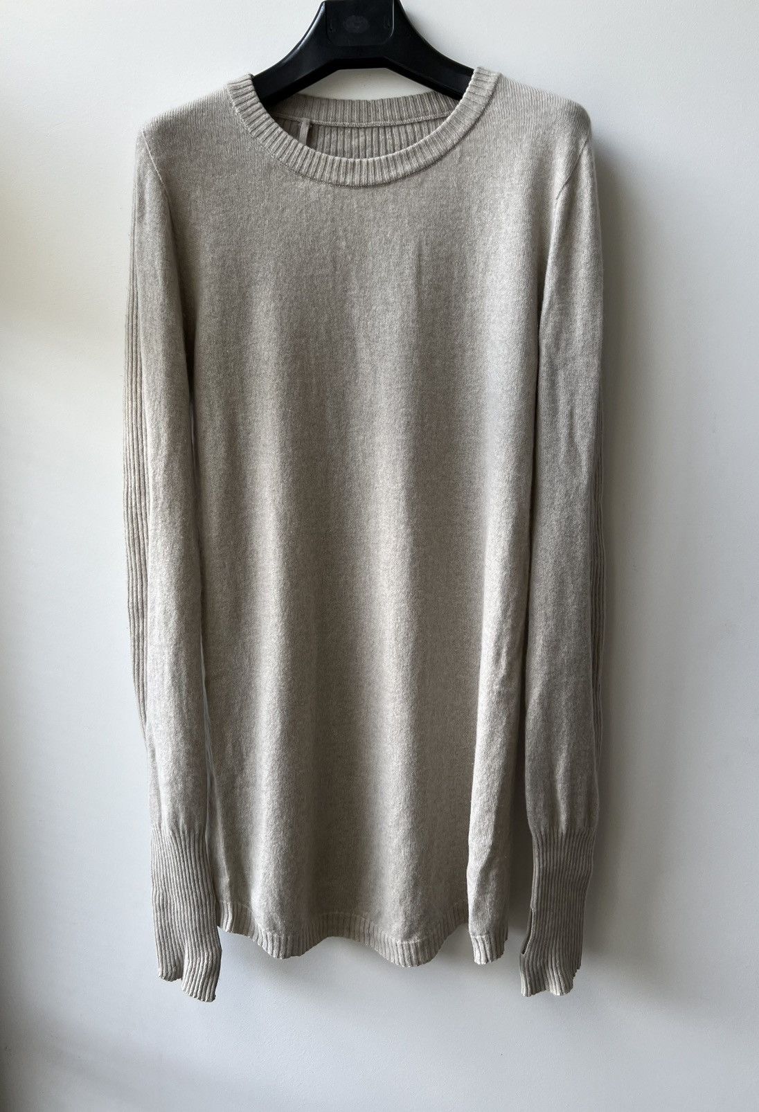 image of 11 By Boris Bidjan Saberi x Boris Bidjan Saberi Sweater Kn4 In Beige, Men's (Size Medium)