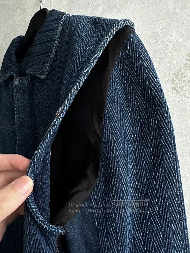 Ann Demeulemeester Ann Demeulemeester 16FW Indigo Denim Jacket. Size US XS / EU 42 / 0 - 5 Thumbnail