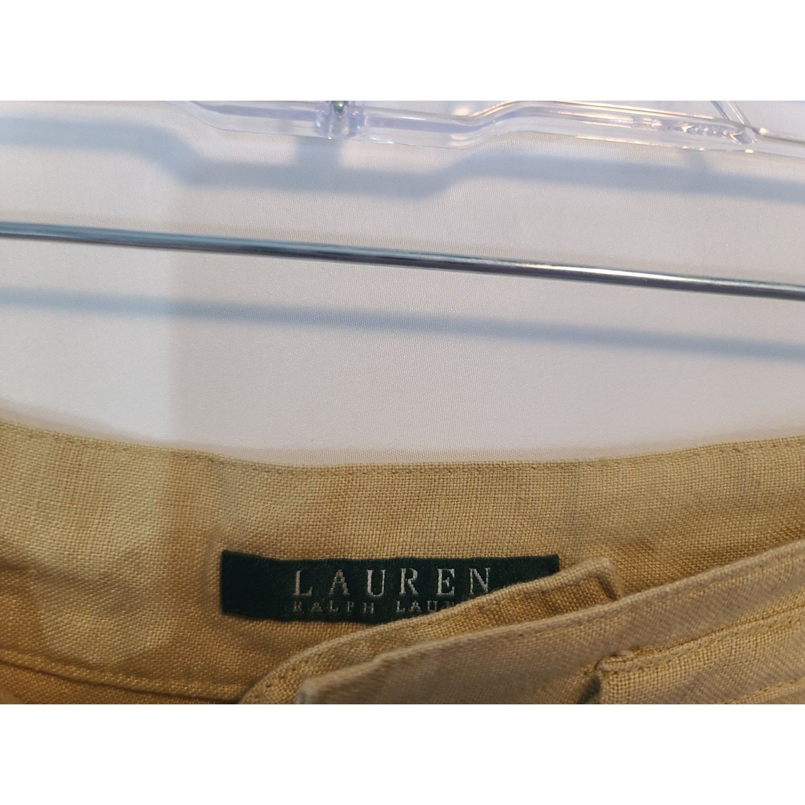 Lauren Ralph Lauren New W/Tag Lauren Ralph Lauren Womens Linen Wide Leg Pants 14 Size 36" / US 14 / IT 50 - 6 Thumbnail