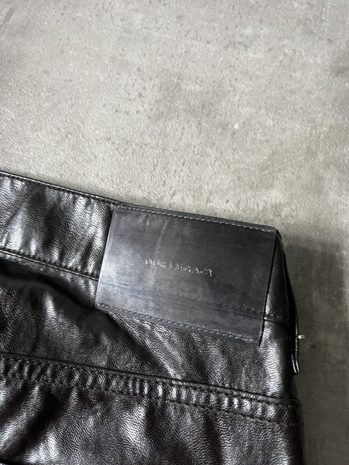 Our Legacy Our Legacy Extended Third Cut Polyurethane pants Size US 32 / EU 48 - 12 Thumbnail