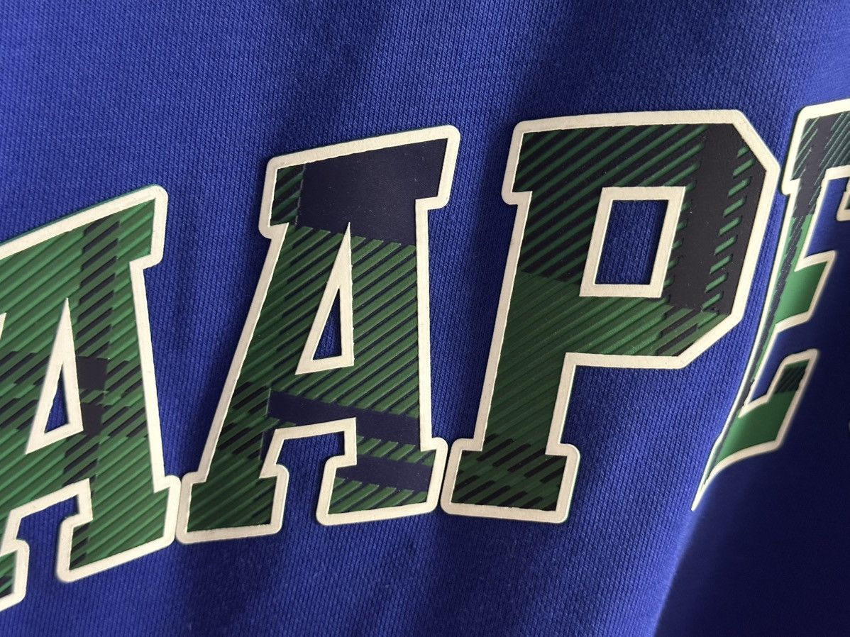 Aape × Bape AAPE by A Bathing Ape 1/4 Zip Sweatshirt. New & Authentic Size US XS / EU 42 / 0 - 10 Thumbnail