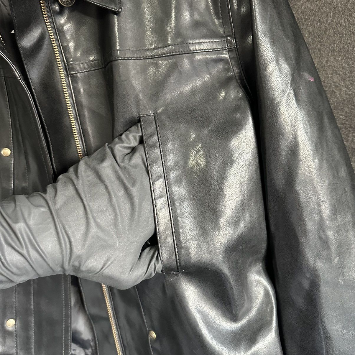 Moschino Moschino Vintage Leather Jacket Made In Italy Size M / US 6-8 / IT 42-44 - 12 Thumbnail