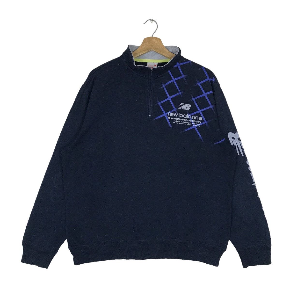 トップス 80s New Balance Vtg Logo Sweatshirt Used Vintage New Balance Sweatshirt New Balance Big Logo