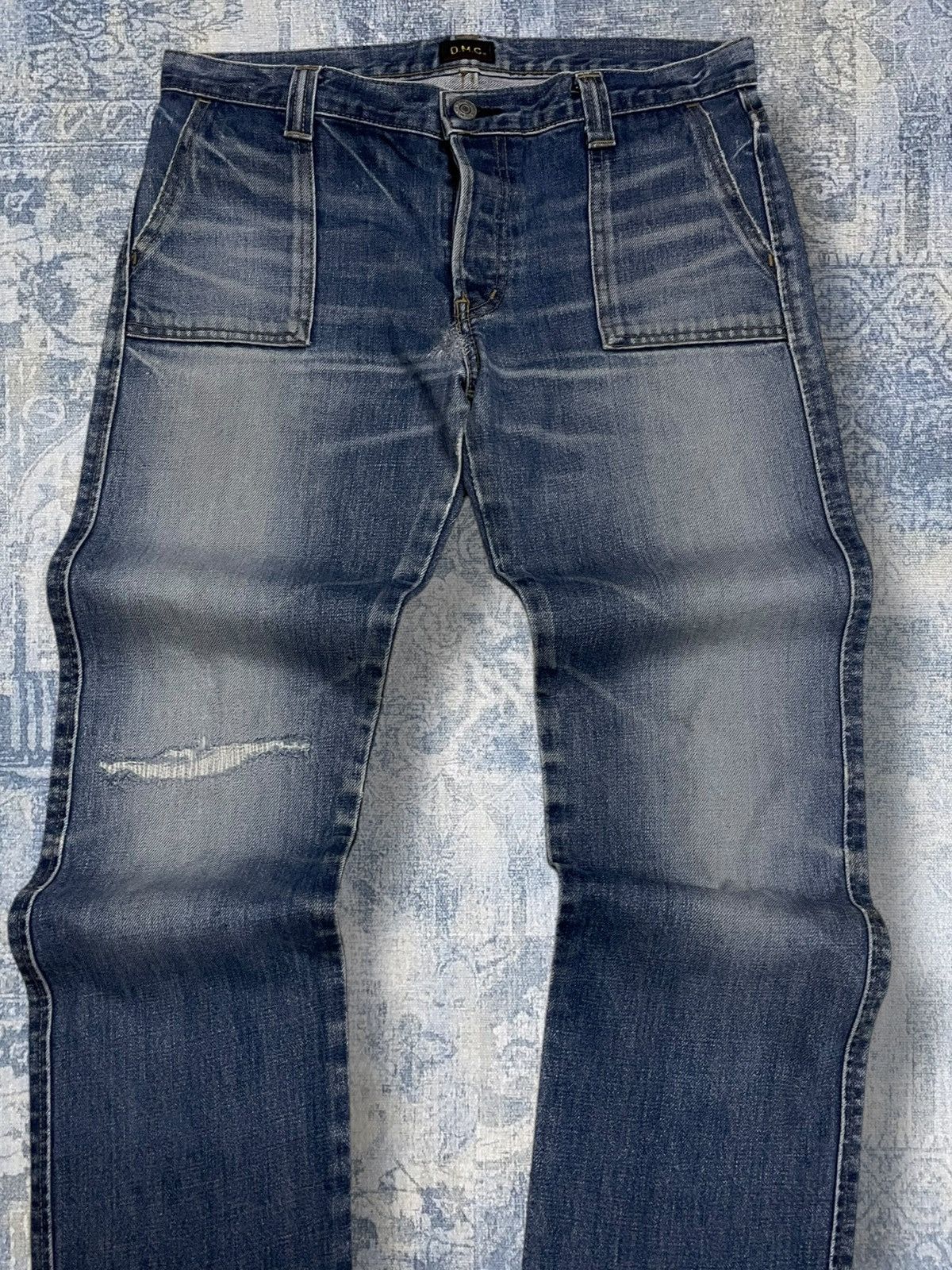 Japanese Brand Vintage 1990s Japan Designer Domingo Distressed Bush Pant Size US 31 - 4 Thumbnail