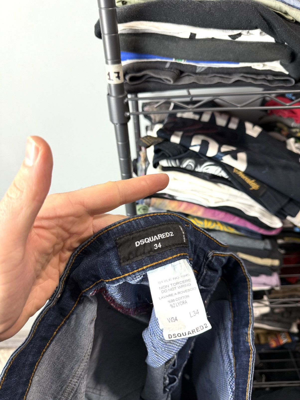 Dsquared2 Dsquared2 Denim Pants Luxury Jeans Streetwear Size US 33 - 9 Thumbnail