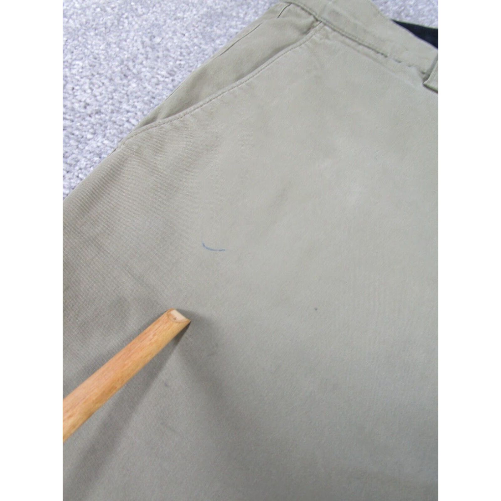 Theory Theory Mens Khaki Chinos Pants 32 Extra Large XL Workwear Size US 32 / EU 48 - 3 Thumbnail
