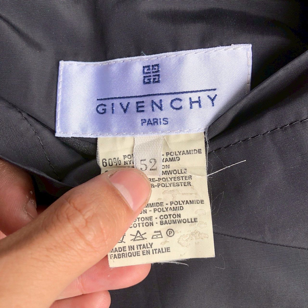 Givenchy Vintage Givenchy Reversible Monogram Zip Jacket Size US XL / EU 56 / 4 - 7 Thumbnail