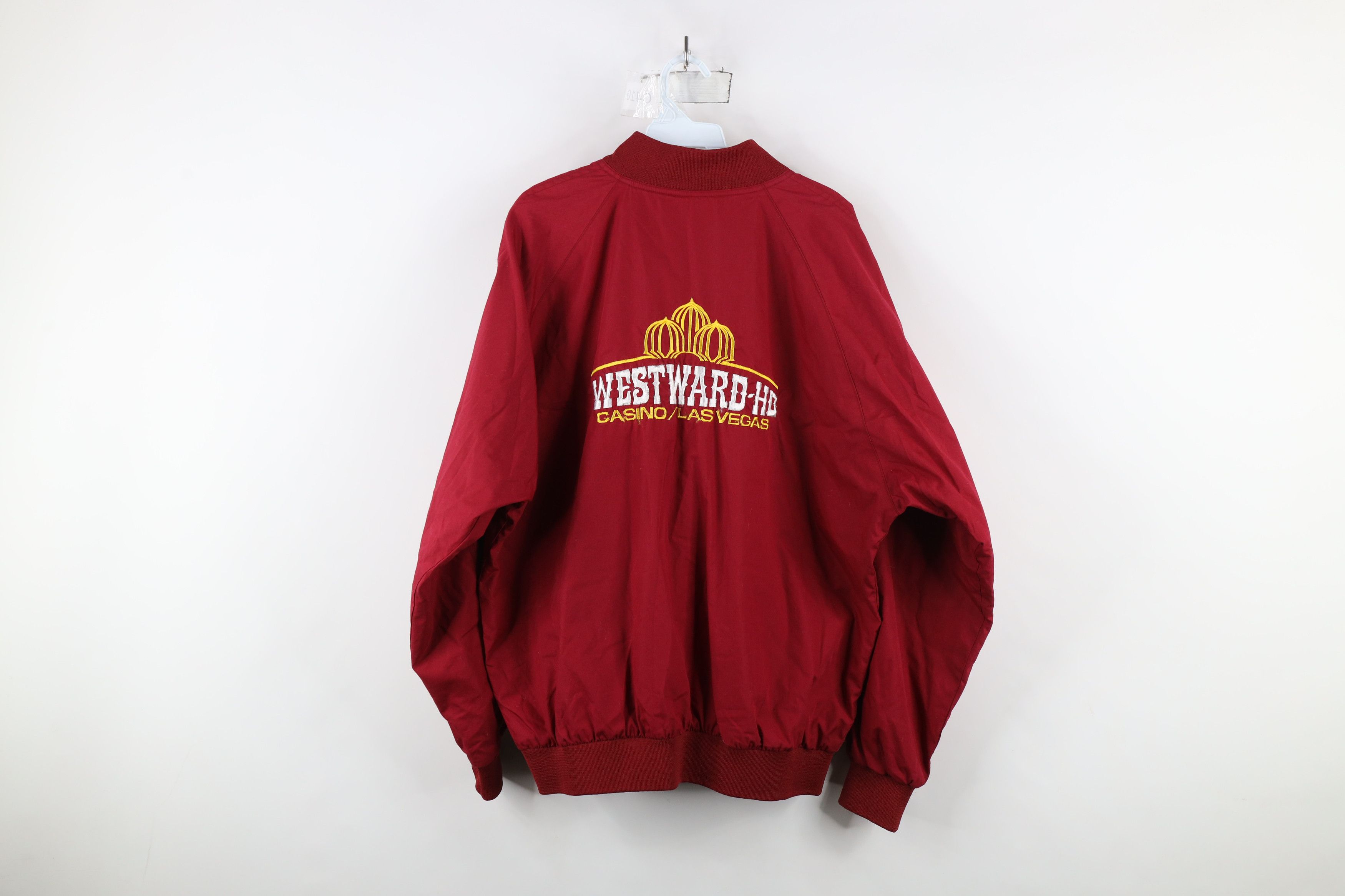 Vintage Vintage 90s Streetwear Westward Las Vegas Bomber Jacket Size US XL / EU 56 / 4 - 11 Thumbnail
