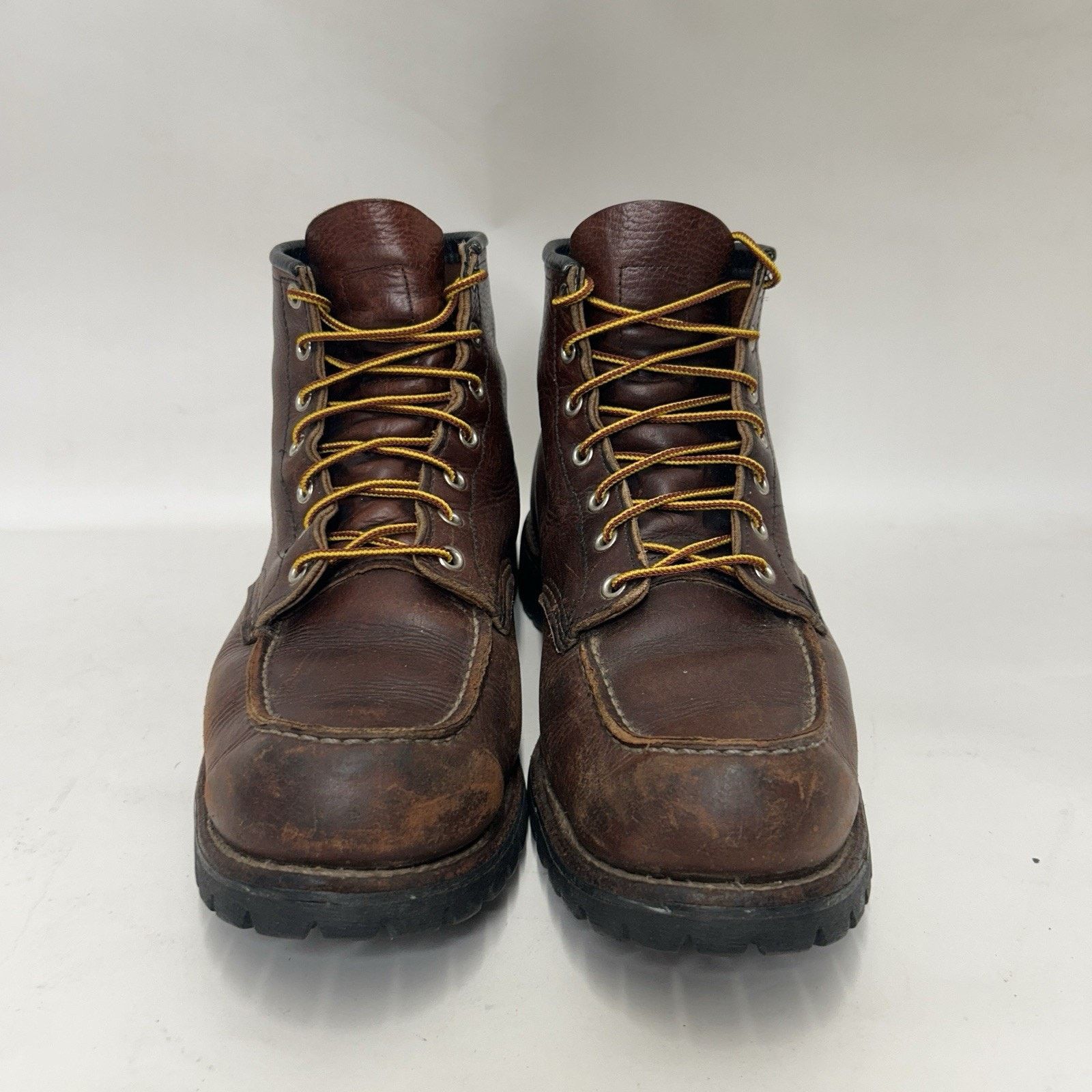 Red Wing Red Wing Roughneck 6-inch Moc Work Boots “Dark Brown” 8146 Size US 12 / EU 45 - 2 Thumbnail