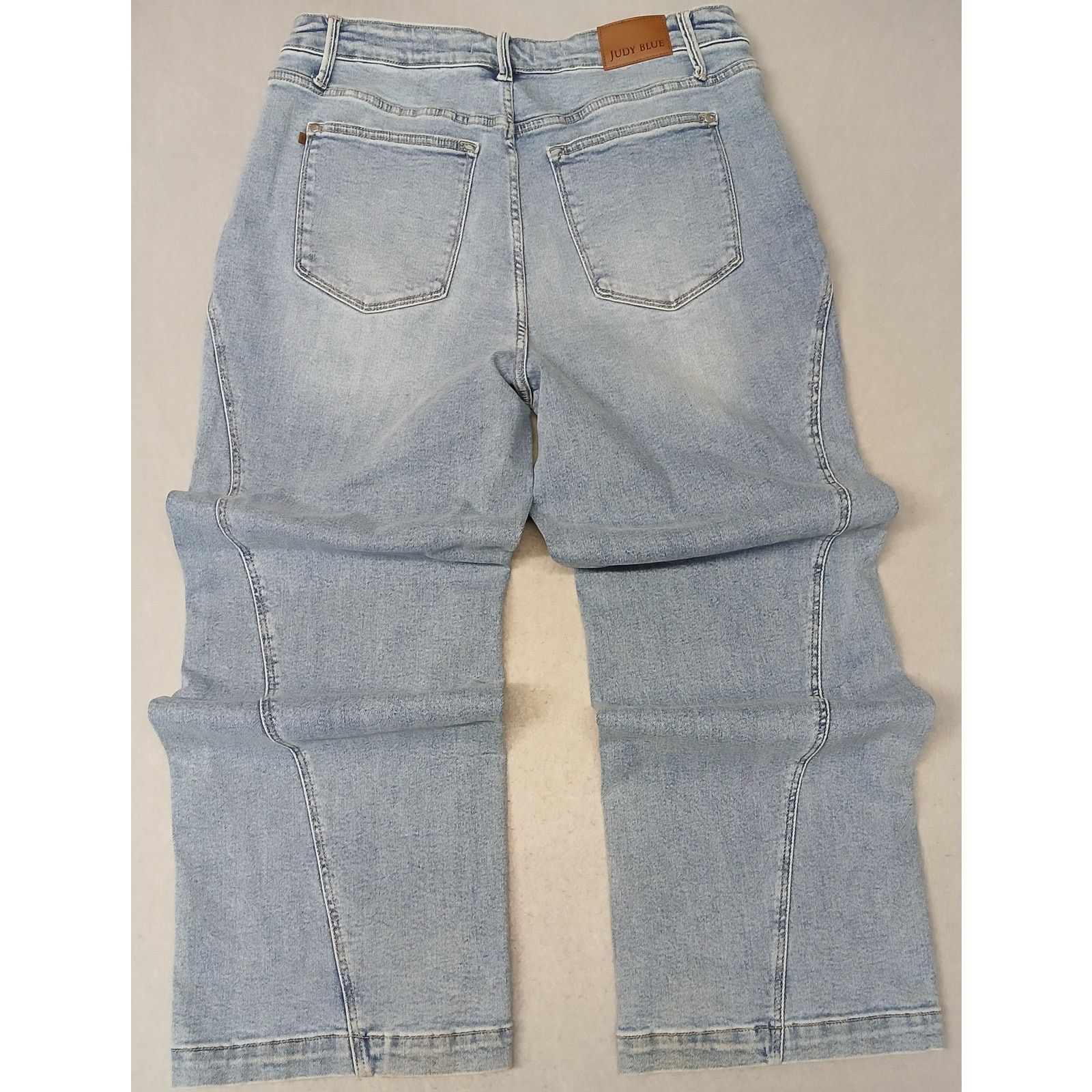 Judy Blue Judy Blue (18W) Women's Baggy Boot Cut Blue Denim Jeans Size 40" / US 18 - 10 Thumbnail