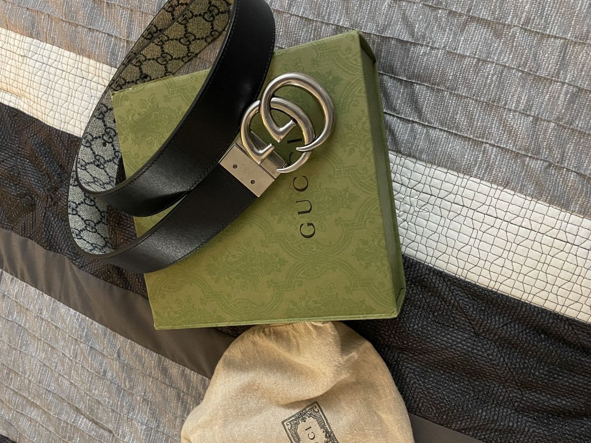 Gucci Supreme Gucci Belt reversible Size 32 - 10 Thumbnail