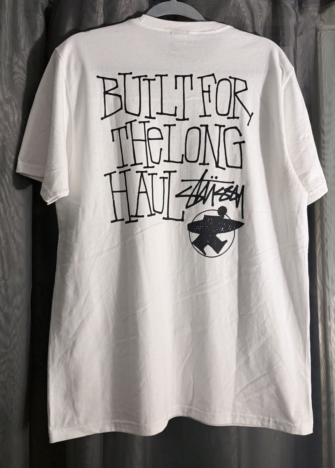 Stussy Stüssy "Built For The Long Haul" Surf Graphic Tee - White S Size US S / EU 44-46 / 1 - 2 Thumbnail